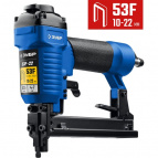 Пневматический степлер (скобозабиватель) ЗУБР 53F-22, скобы тип 53F (10-22 мм), Профессионал, 31935