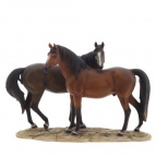 Фигурка декоративная "Лошади", L31,5 W14 H23,5 см