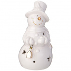 ФИГУРКА "СНЕГОВИК" С LED-ПОДСВЕТКОЙ 6,3*6,1*12 СМ