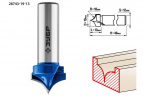 Фреза пазовая фасонная №4, D= 19мм, рабочая длина-13мм, радиус-10мм, хв.-12 мм, ЗУБР Профессионал