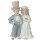 Фигурка декоративная "Юная пара", L9 W6,5 H14 см