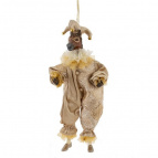 Игрушка набивная подвес "Лошадь-клоун", L16 W10 H36 см (полка 24 см.)