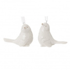 Фигурка декоративная подвесная "Птичка", L8,5 W4,5 H7 см, 2в.