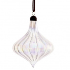 Украшение новогоднее "Капля", L11 W11 H13 см