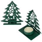 Подсвечник "Зимний образ". Размер 10х5,5х10,5 см. NEW