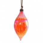 Украшение новогоднее "Капля", L7 W7 H15 см