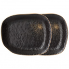 Набор Тарелок Обеденных Bronco "Midnight Gold" 2 Шт. 26,5 См