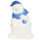 СТАТУЭТКА "СНЕГОВИК" 12Х9,7Х16,4 СМ