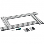 KRAFTOOL Шаблон фрезерный в комплекте с 2 упорами KRAFTFLEX MFS-400-700 мм, 4шт (32808)