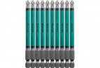 Optimum Line Биты, PH2, 100 мм, тип хвостовика E 1/4", 10 шт в блистере, KRAFTOOL