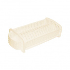 Сушилка для посуды "Ротанг" (слоновая кость)