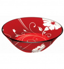 Serenade Red" салатник закал. d-140мм D 24396  SL 10414 D 24396 SL