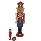 Фигурка декоративная "Медвежонок" (подсветка, 3хААА, не прил.), L13,5 W12,5 H46,5 см