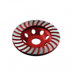 ЗУБР №2 Плоская обдирочно-шлифовальная чашка, среднее зерно ВК8, 125 мм