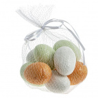 Изделие декоративное "Яйцо", набор и 9-ти шт., L11 W8 H18 см