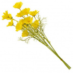 Цветы искусственные "Букет Хризантем", L15 W15 H50 см