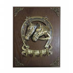 Ключница Подкова И Лошади, L24,5W18,5H1,2См