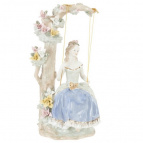 Фигурка декоративная "Девушка", L18 W12 H34,5 см