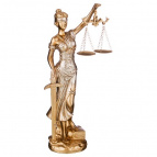 Фигурка "Фемида" 12*8*32 См. Серия "Махараджи"