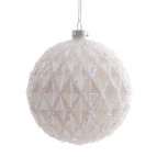 Украшение новогоднее "Шар", L10 W10 H11 см   Стеклянный