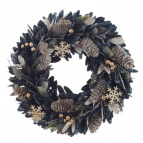 Изделие декоративное "Венок", L33 W8 H33 см