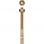 Анкер клиновой, М12 x 100 мм, 25 шт, желтопассивированный, ЗУБР