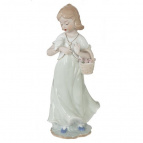 Фигурка декоративная "Девочка", L12 W11 H13 см