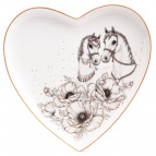 ТАРЕЛКА LEFARD "TOP STYLE" СЕРДЦЕ 21,5*2 СМ 