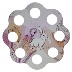 Подставка для яиц, L22 W22 H1 см