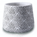 46.013.19 Кашпо Etno 19; h16 см серый (ш/к 7522)