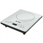 D-302N Индукционная плита "DELTA" 2000Вт, черный: 1-конфороч, 8 пр, LED-дисплей, стеклокерамика, (6)