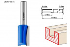 Фреза пазовая прямая, D= 15мм, рабочая длина-25мм, хв.-8 мм, ЗУБР Профессионал