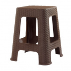 Табурет "Ротанг" h45 см (коричневый)