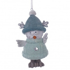 Фигурка декоративная подвесная "Сова", L5 W4,5 H10 см