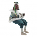 Игрушка набивная сидя "Лошадь" (муж), L16 W14 H43 см (полка 24 см.)