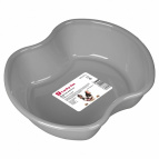 Миска Для Животных Lucky Pet 0,8Л Пластик (Серый)