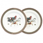 НАБОР ТАРЕЛОК ЗАКУСОЧНЫХ LEFARD  "PASSAGE" 2 ШТ. 20 СМ (КОР=24НАБ.)