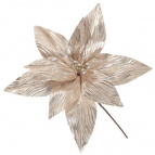 Цветок искусственный "Пуансеттия", L30 W30 H36 см