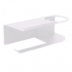 Держатель для туалетной бумаги 3 в 1 (белый)