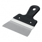 150 мм, нержавеющий шпатель усиленный фасадный с алюминиевой направляющей (10083-15)