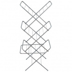 Сушилка напольная "Оптима" 15м (металлик)