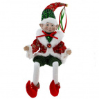 Игрушка набивная "Эльф", L14 W10 H58 см