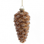 Украшение новогоднее "Шишка", L6 W6 H13,5 см