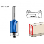 ЗУБР 19x25.4мм, хвостовик 8мм, фреза кромочная с нижним подшипником