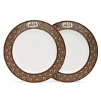 НАБОР ТАРЕЛОК ЗАКУСОЧНЫХ LEFARD "HORSE CLUB" 2 ШТ. 20,5 СМ (КОР=24ШТ.)