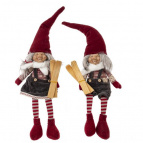 Игрушка набивная "Гном", L17 W10 H64 см (полка 22 см.), 2в.