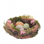 Изделие декоративное "Гнездо пасхальное", L14 W14 H6 см