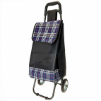 Тележка багажная DT-120  черный ; МЕТАЛ. колеса, 50 кг