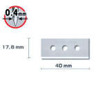 Лезвие OLFA специальное, для "OL-SK-10", 17,8 мм / 10 шт