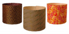 Набор бумажных форм для выпечки куличей "Пасхальный" 0,5л d90х90мм, 3шт.